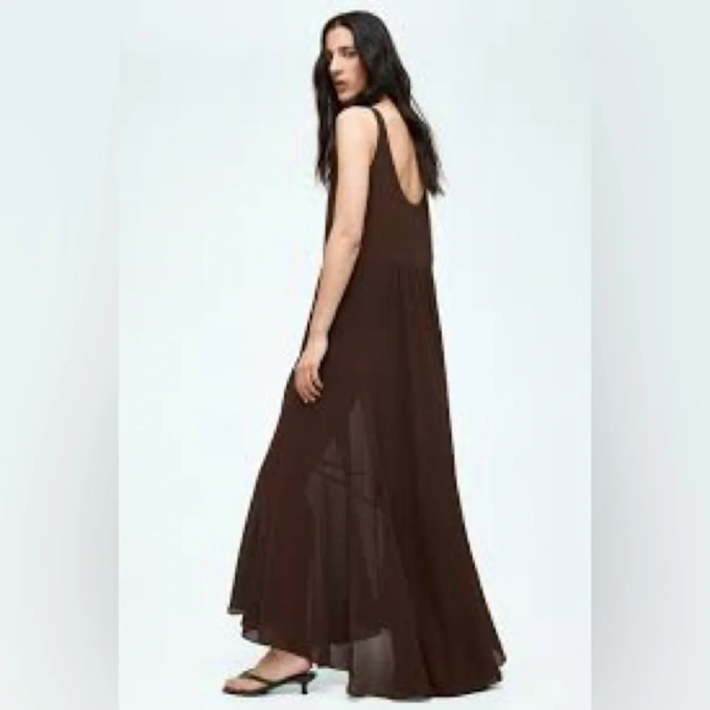 H&M Sheer Chiffon Maxi Dress - Picture 2 of 7